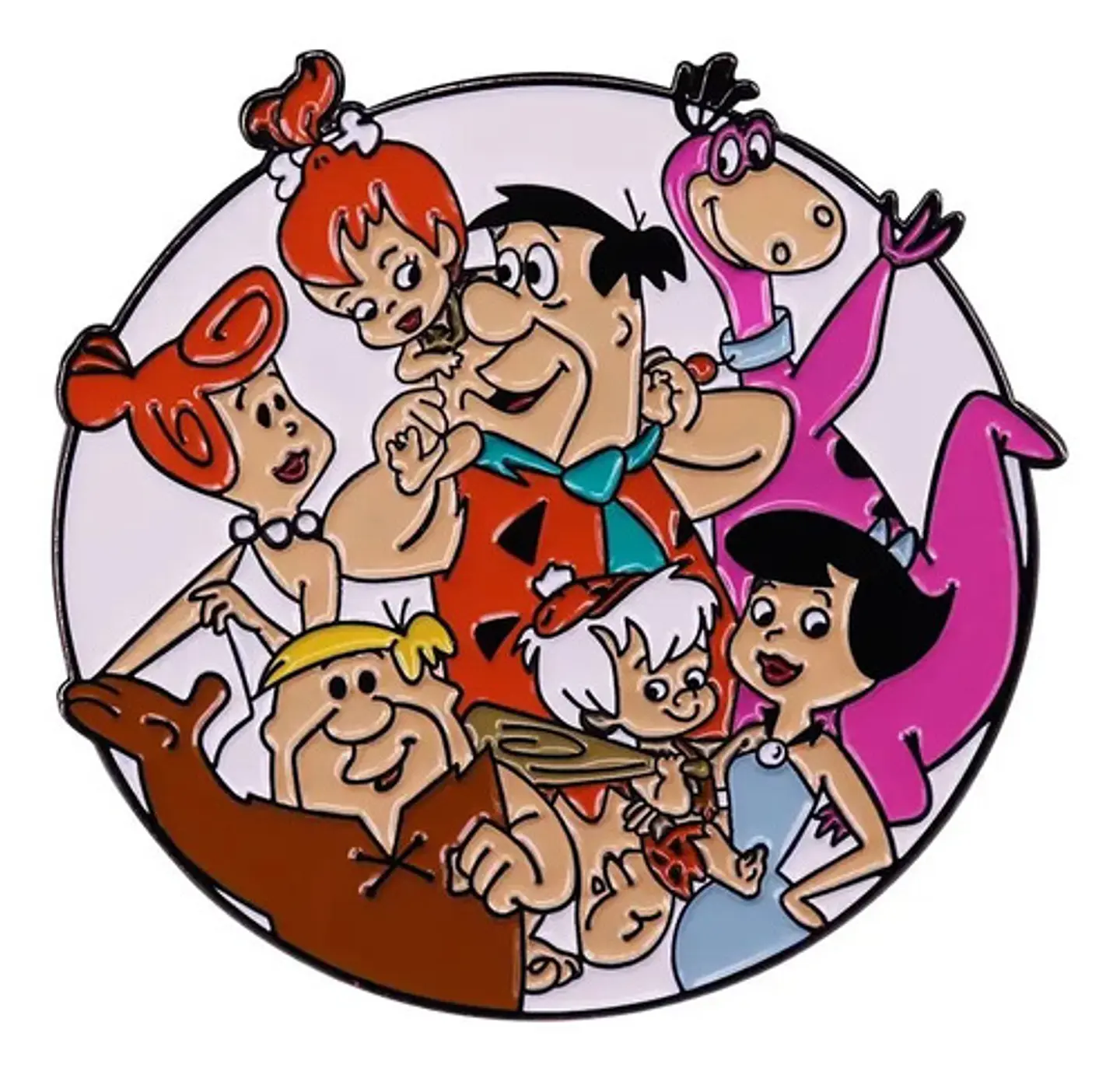 Pins The Flintstones /  Los Picapiedras / Broches Metálicos  4