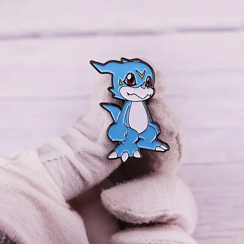 Pins De  Veemon / Digimon / Pines Metálicos (broches)