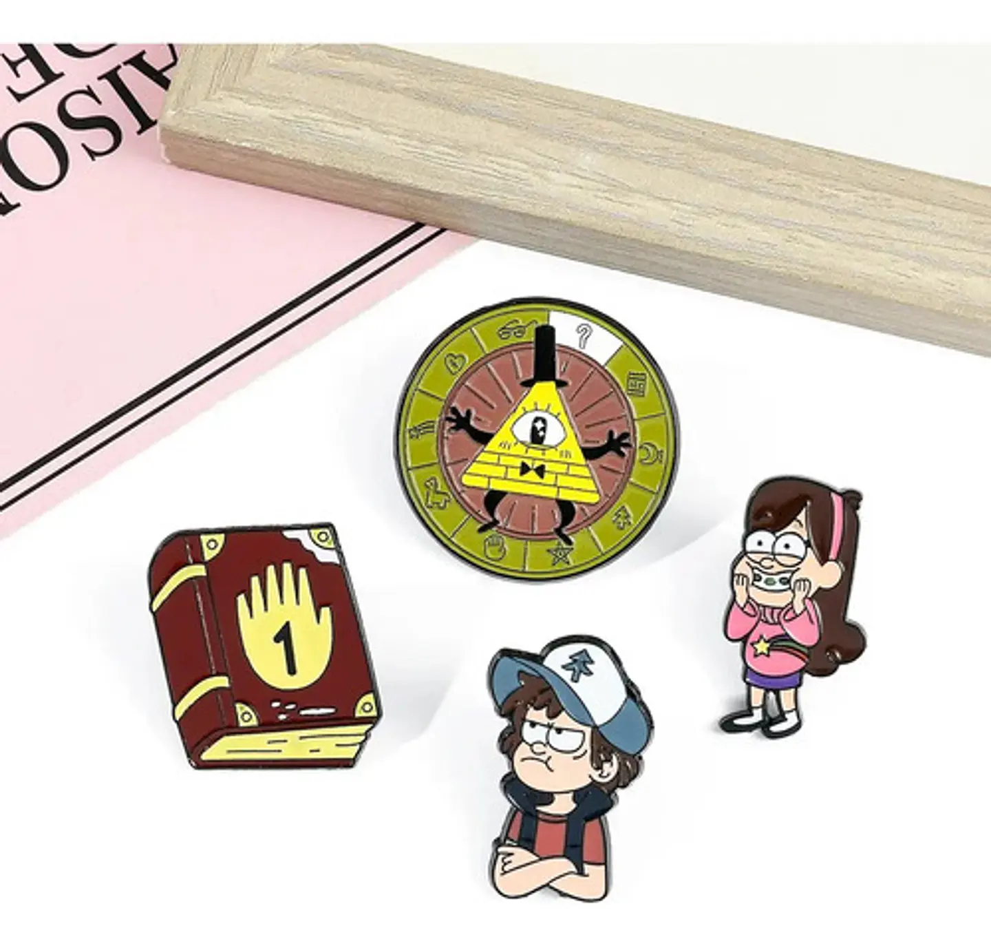 Pins De Gravity Falls / Gravity Falls / Pines Metálicos 12
