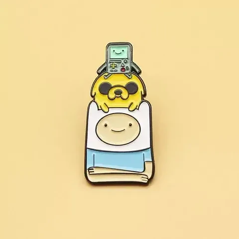 Pins Finn El Humano / Hora De Aventuras / Pines Metálicos