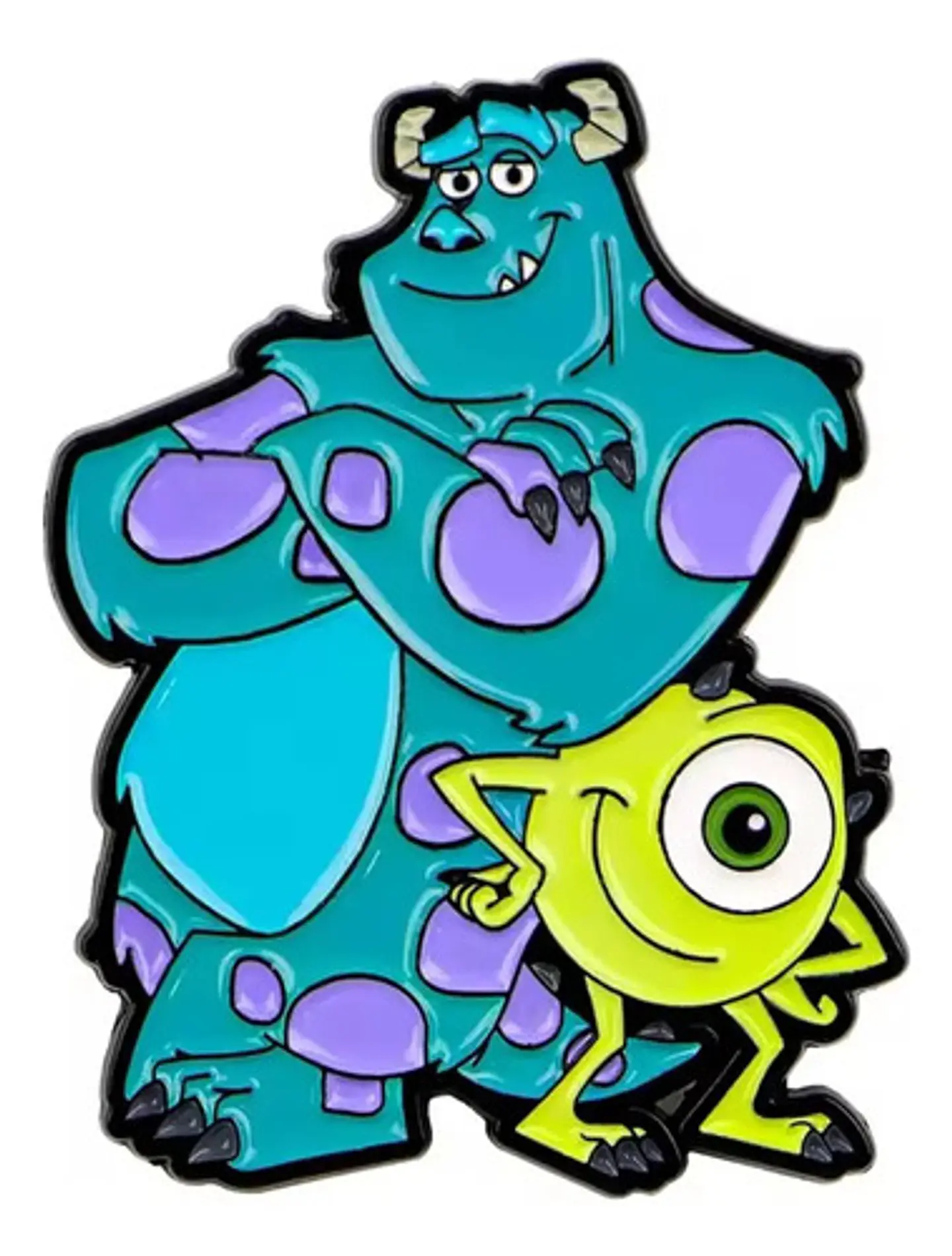 Pins De Mike Wazowski / Monsters, Inc / Pines Metálicos 1