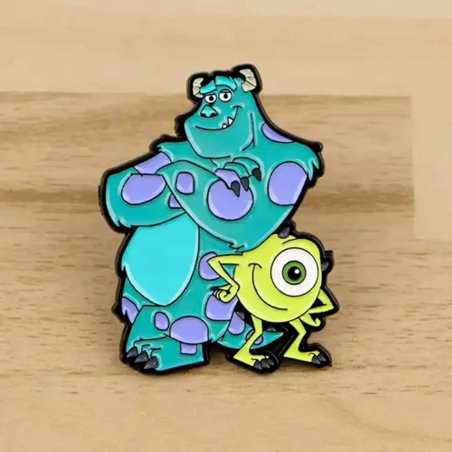 Pins De Mike Wazowski / Monsters, Inc / Pines Metálicos 3