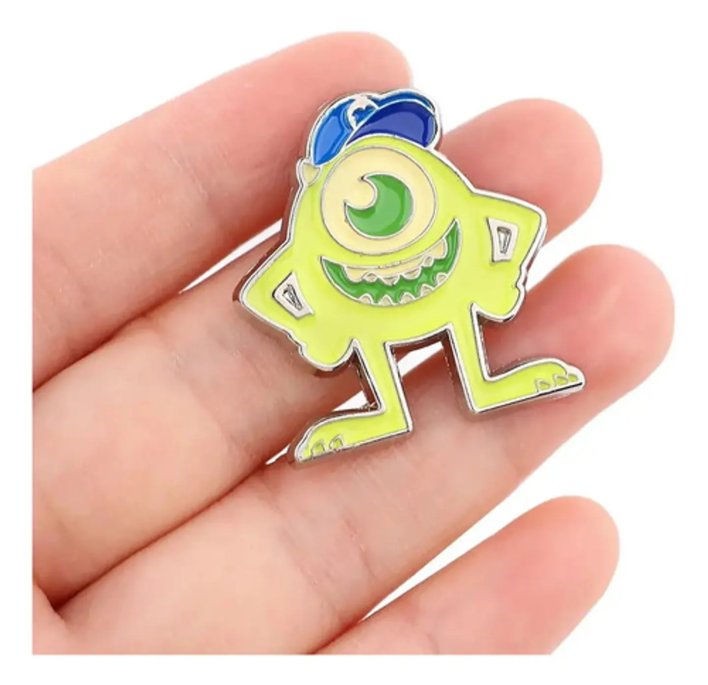 Pins De Mike Wazowski / Monsters, Inc / Pines Metálicos 9