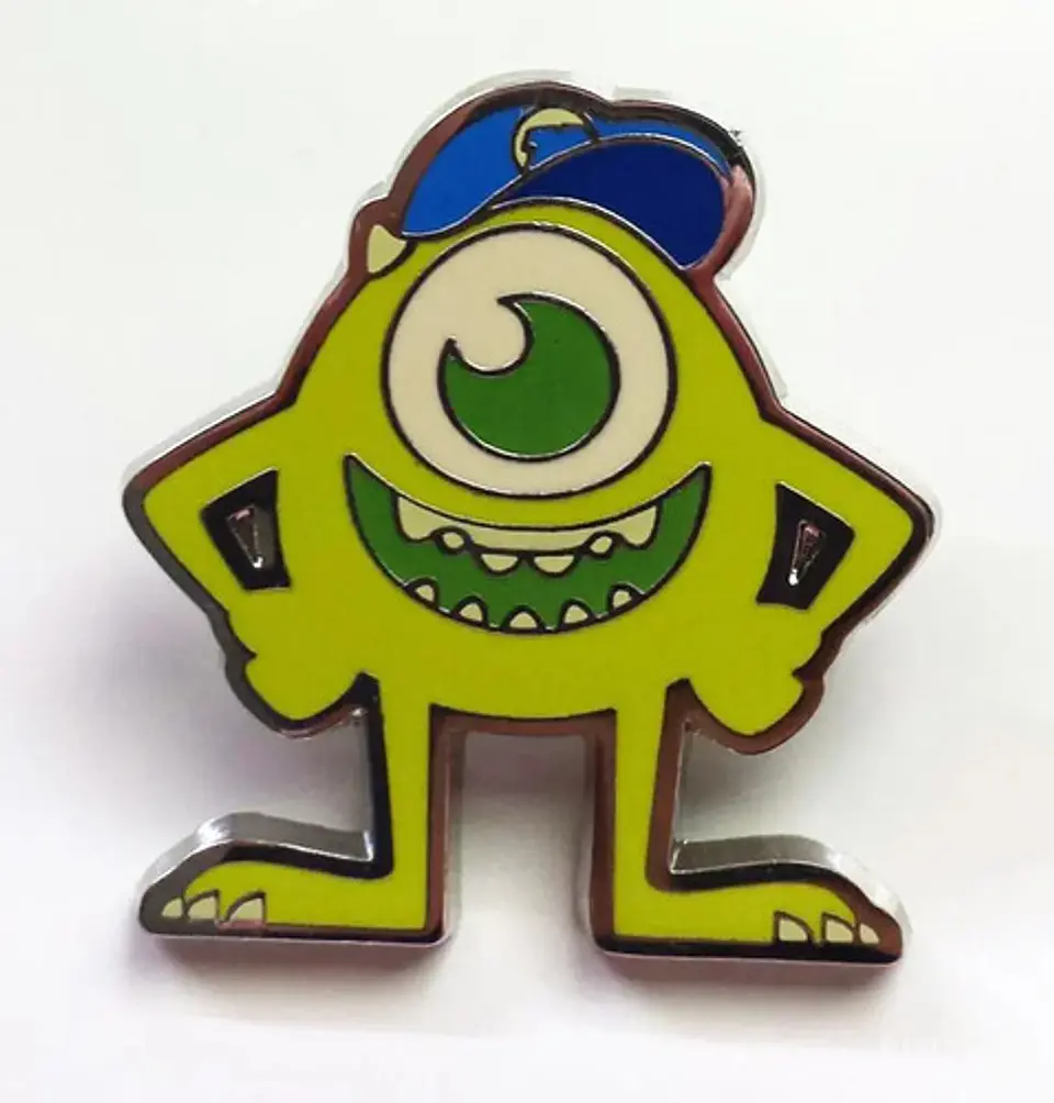 Pins De Mike Wazowski / Monsters, Inc / Pines Metálicos 13