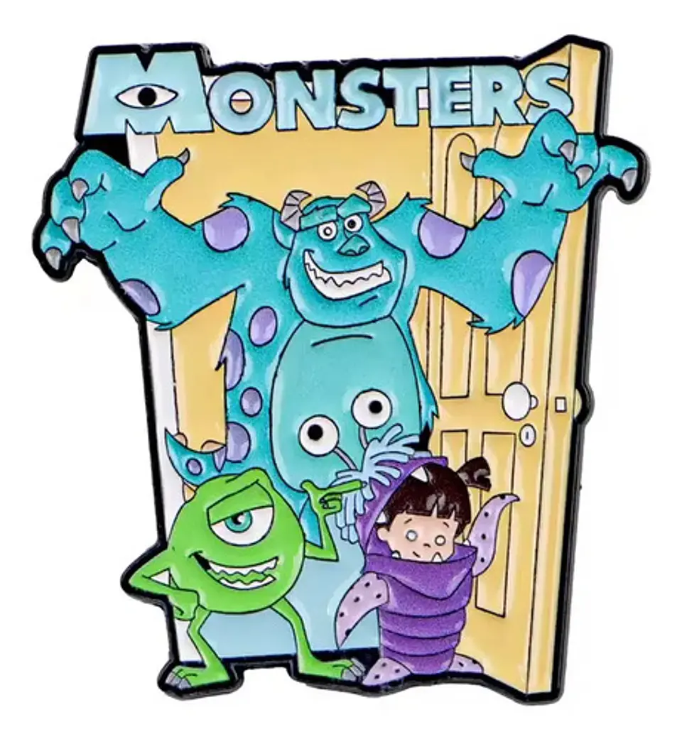 Pins De Mike Wazowski / Monsters, Inc / Pines Metálicos 18