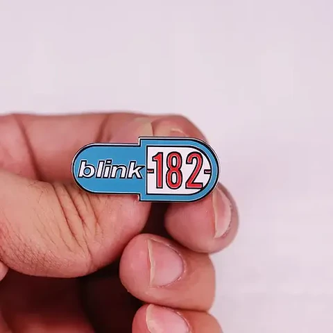 Pins De Blink-182 / Musica / Pines Metálicos (broches)