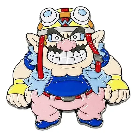 Pins De Señor Wario Waluigi Nefario / Pines Metálicos