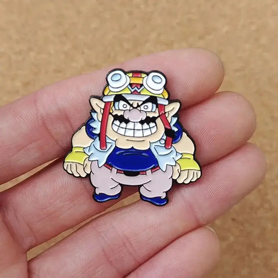 Pins De Señor Wario Waluigi Nefario / Pines Metálicos 2