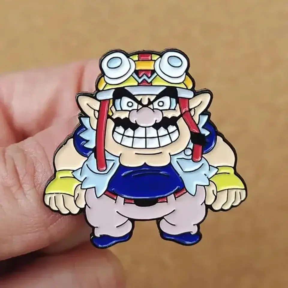 Pins De Señor Wario Waluigi Nefario / Pines Metálicos 3