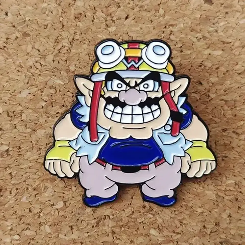 Pins De Señor Wario Waluigi Nefario / Pines Metálicos 4