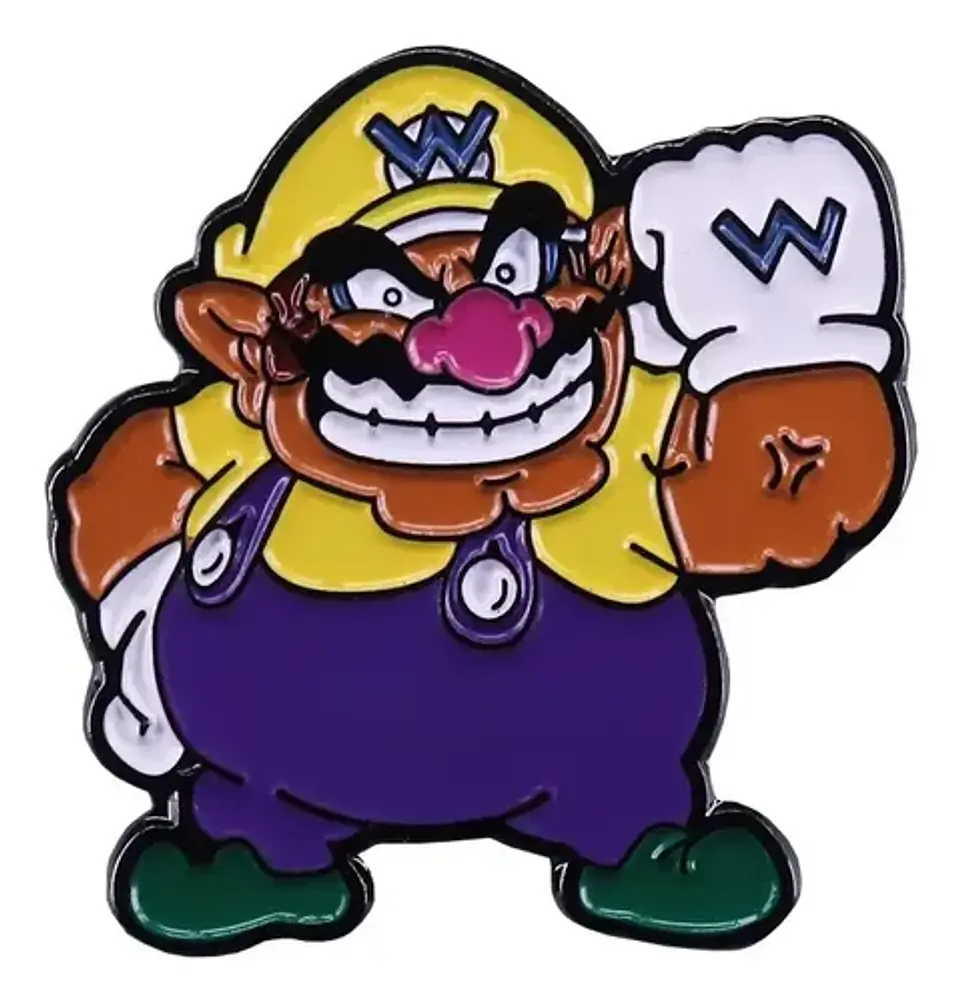 Pins De Señor Wario Waluigi Nefario / Pines Metálicos 6