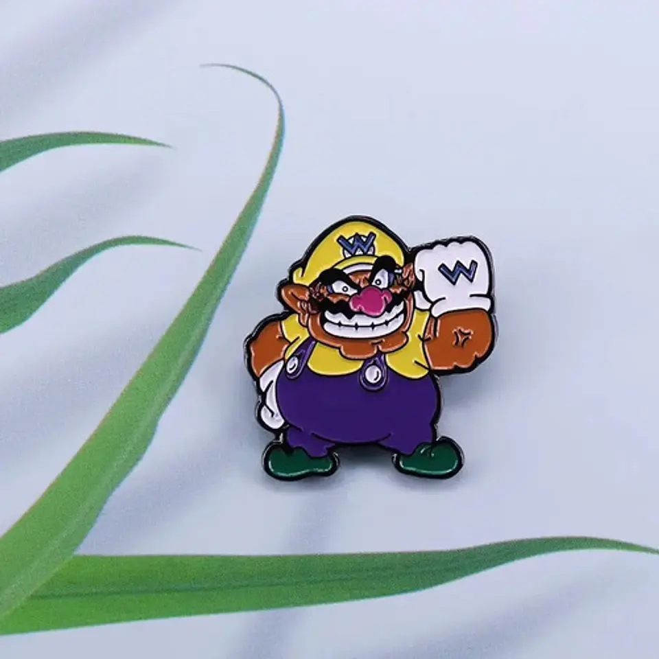 Pins De Señor Wario Waluigi Nefario / Pines Metálicos 7