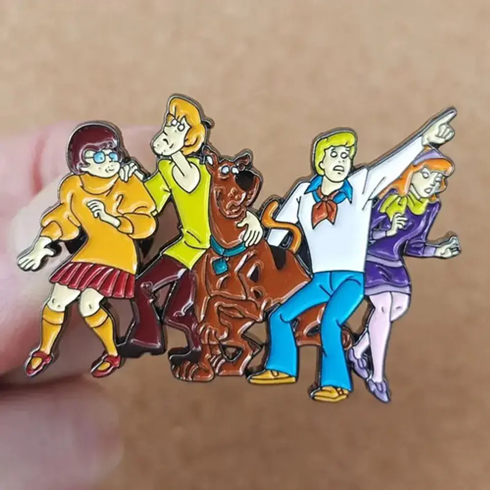 Pins De Scooby-doo / Scooby-doo / Pines Metálicos (broches) 2