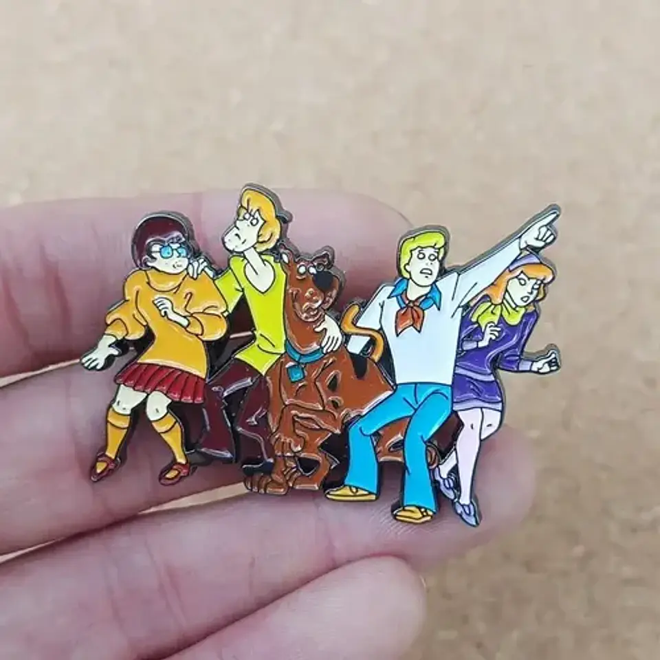 Pins De Scooby-doo / Scooby-doo / Pines Metálicos (broches) 3