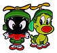 Pins Marvin El Marciano / Looney Tunes / Broches Metálicos - Miniatura 1