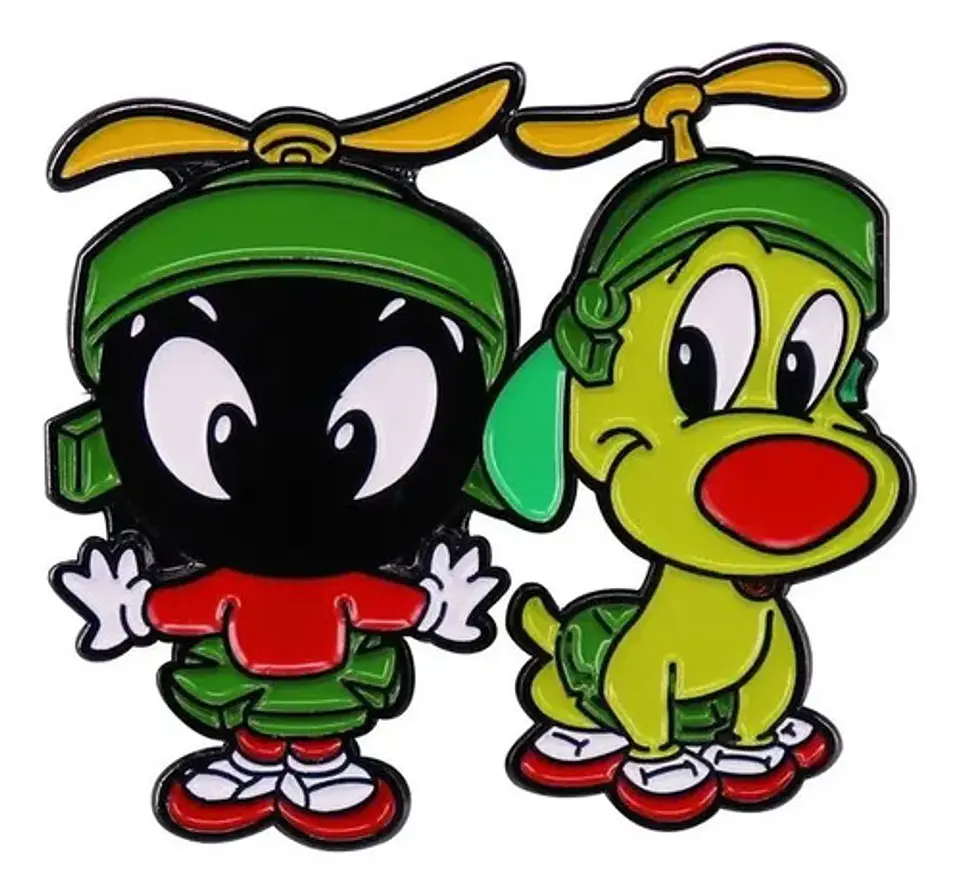 Pins Marvin El Marciano / Looney Tunes / Broches Metálicos 1