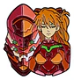 Pins Asuka Langley / Evangelion / Broches Metálicos (pines) - Miniatura 1