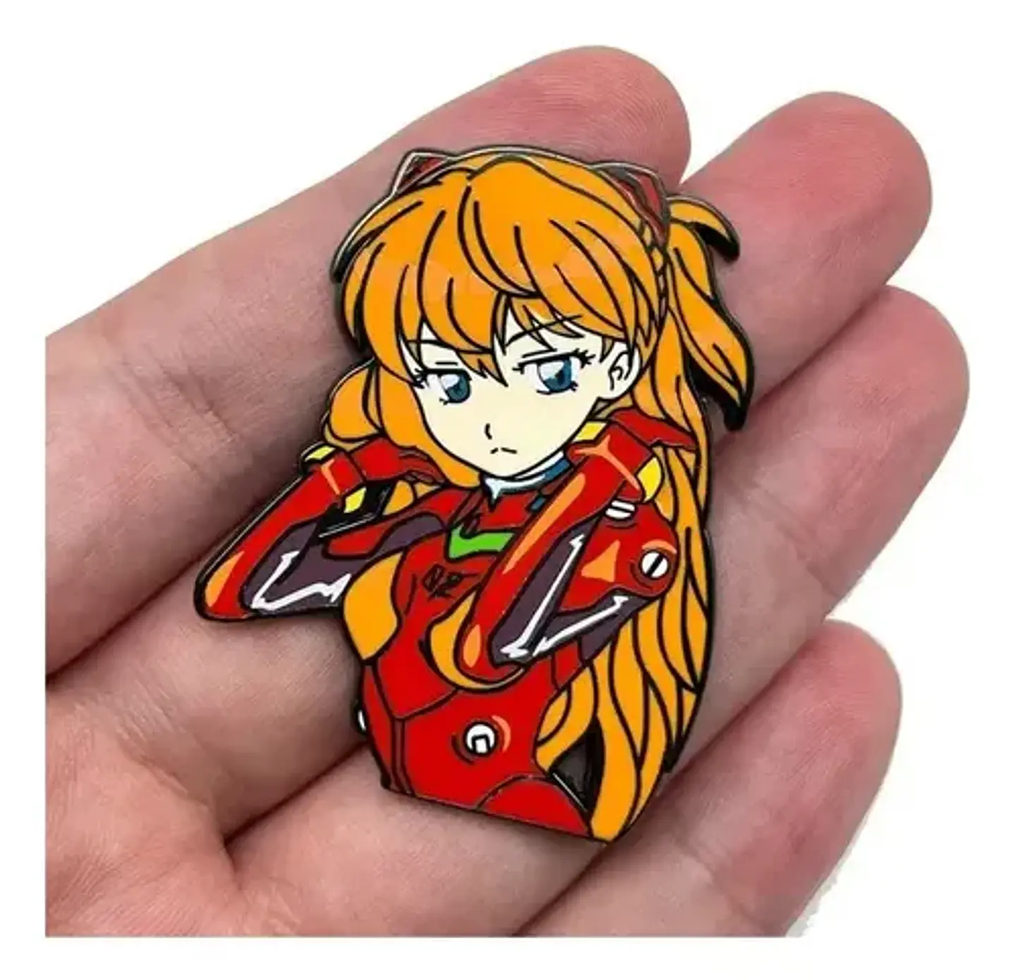 Pins Asuka Langley / Evangelion / Broches Metálicos (pines) 6