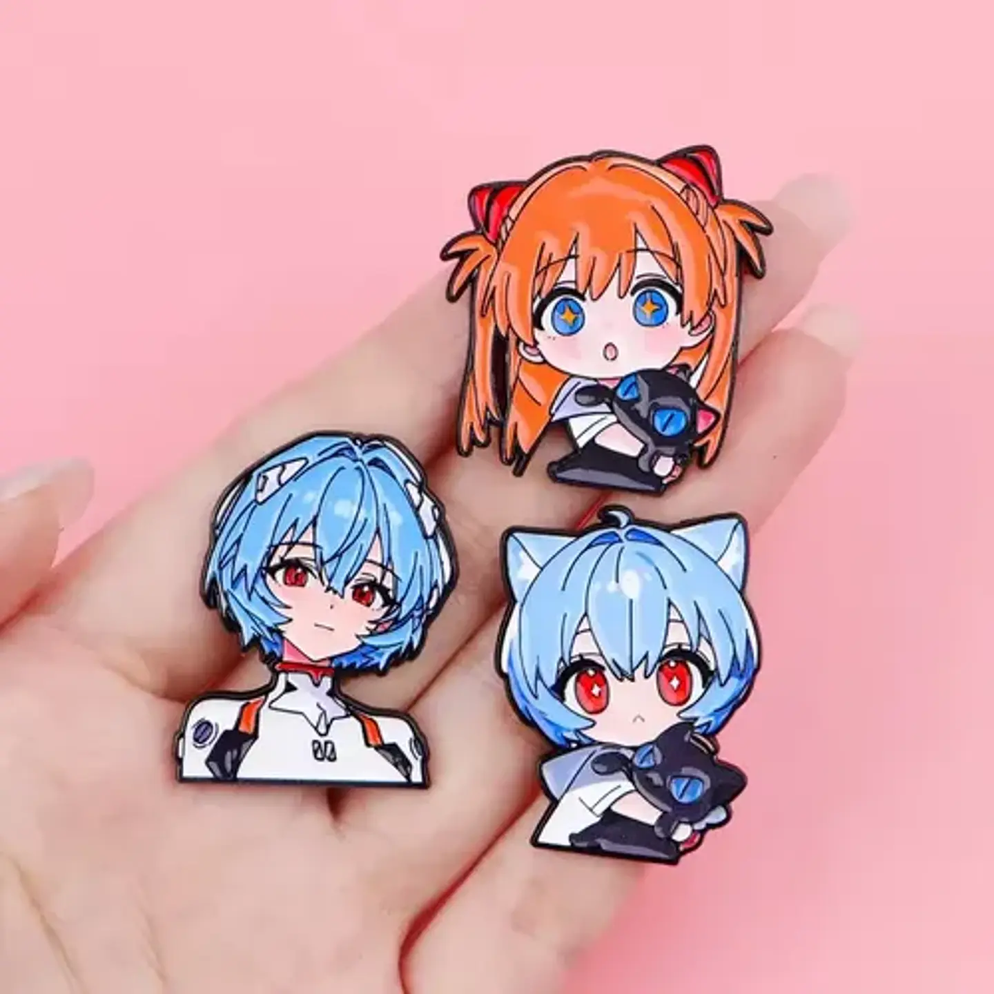 Pins Asuka Langley / Evangelion / Broches Metálicos (pines) 14