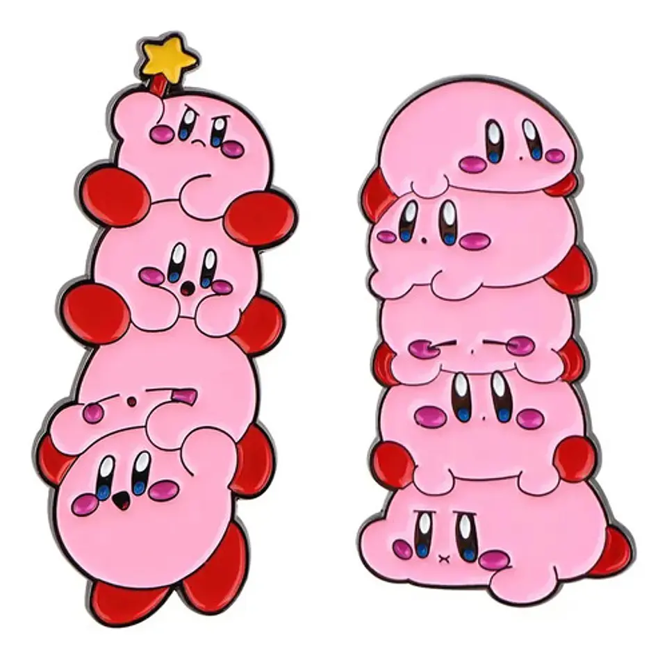 Pins De Kirby / Kirby / Pines Metálicos (broches) 3