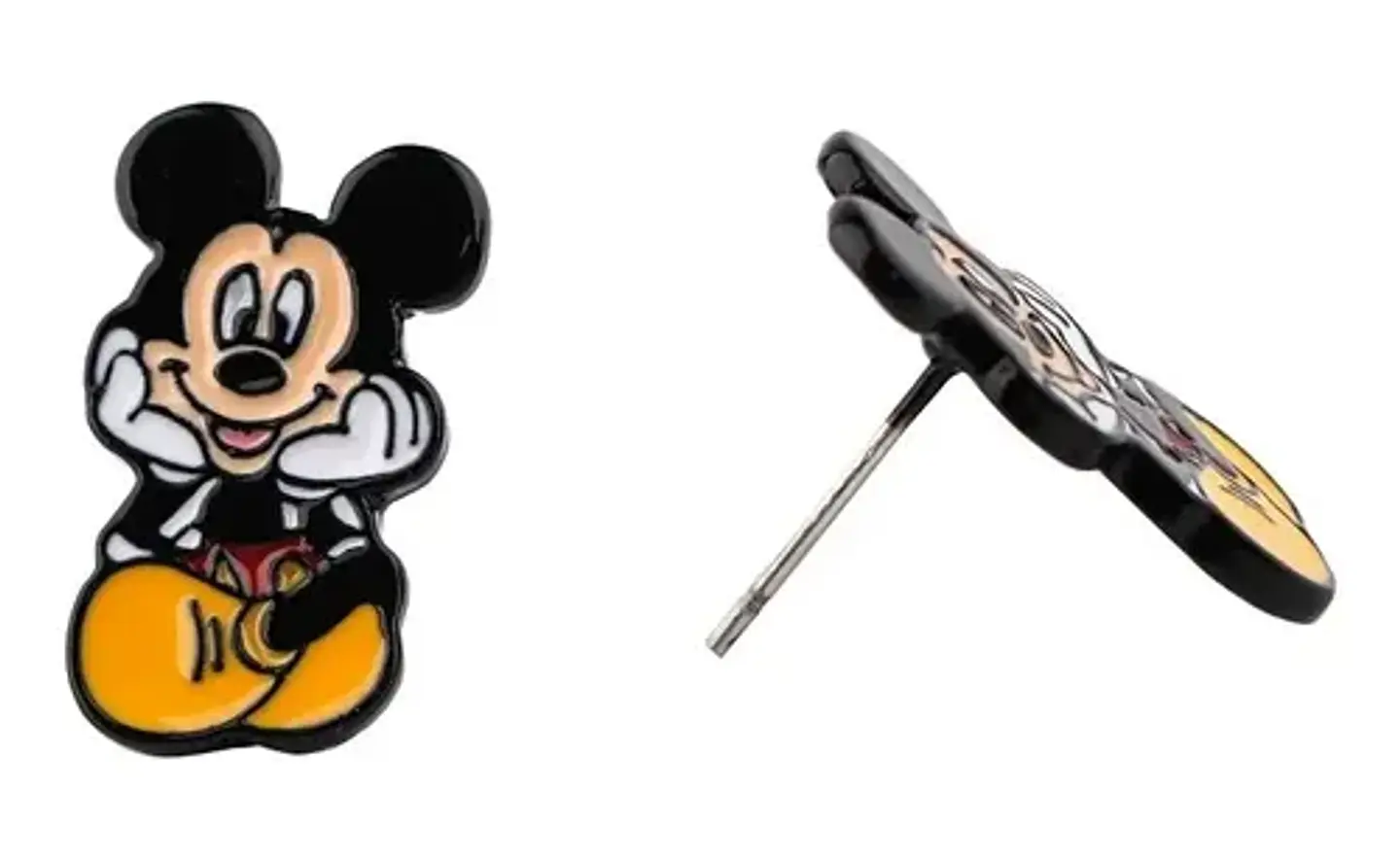 Aros Aretes Pendientes De Mickey Mouse / Acero Quirúrgico 3