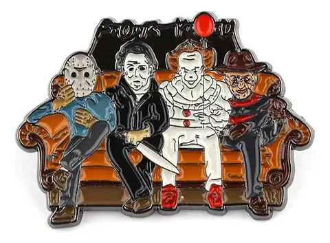 Pins De Terror / Halloween / Broches Metálicos (pines)