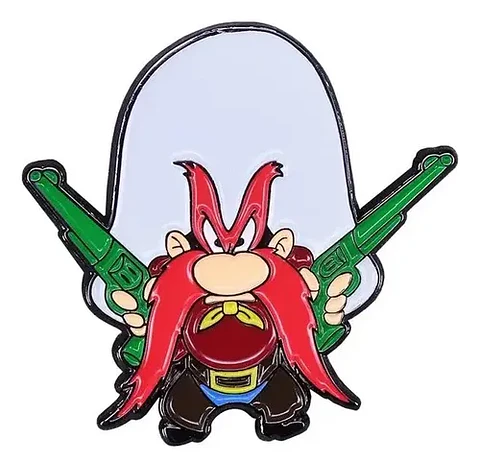 Pins De Sam Bigotes / Looney Tunes / Broches Metálicos