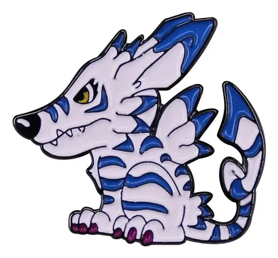 Pins De  Garurumon / Digimon / Pines Metálicos (broches) 1