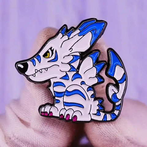 Pins De  Garurumon / Digimon / Pines Metálicos (broches)