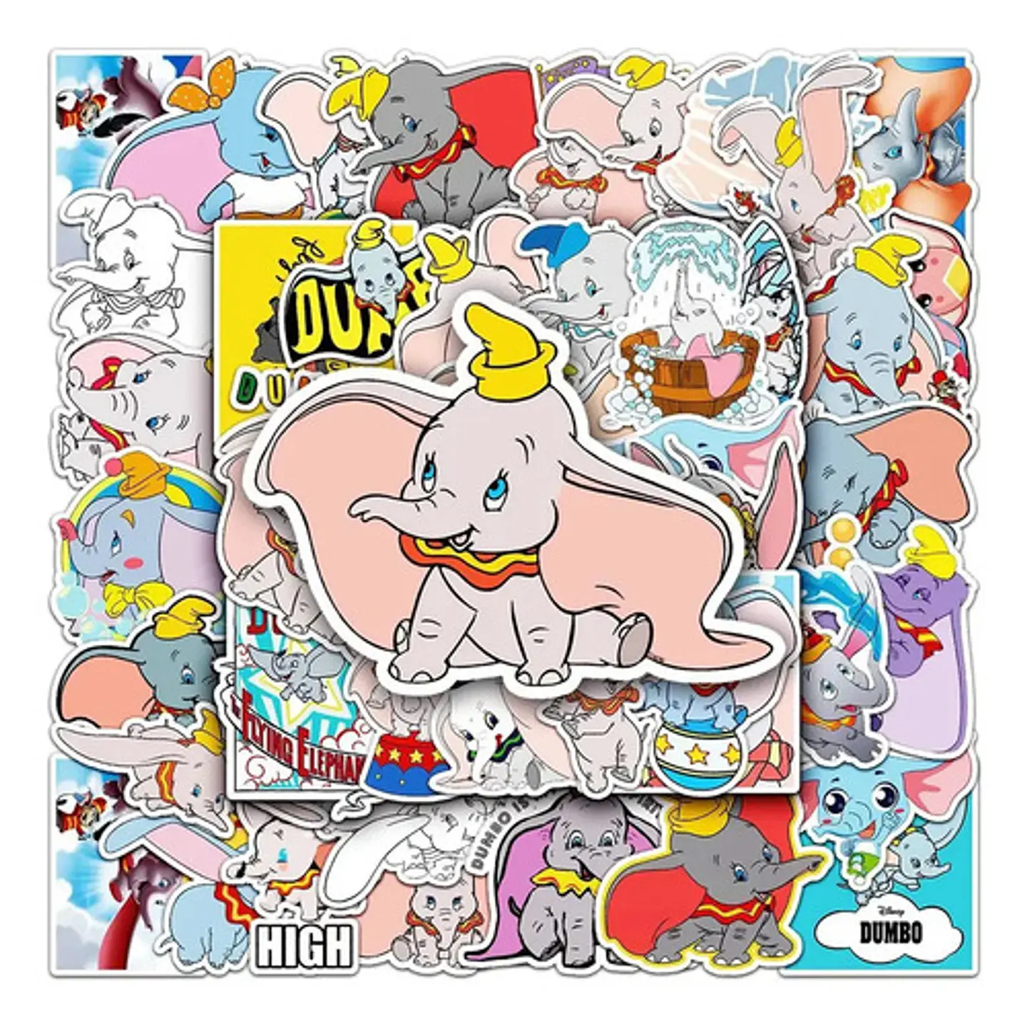 Dumbo - Set De 50 Stickers / Calcomanías / Pegatinas 5