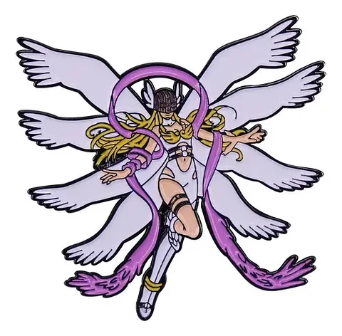 Pins De Angewomon / Digimon / Pines Metálicos (broches)