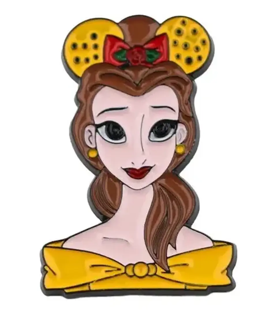 Pins De La Bella Y La Bestia / Disney / Pines Metálicos 1