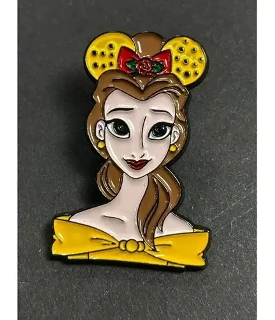 Pins De La Bella Y La Bestia / Disney / Pines Metálicos 4