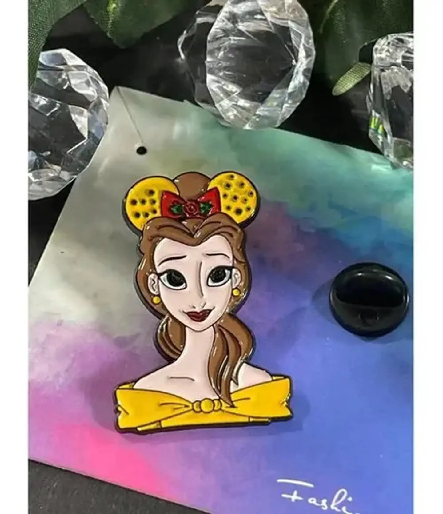 Pins De La Bella Y La Bestia / Disney / Pines Metálicos 5