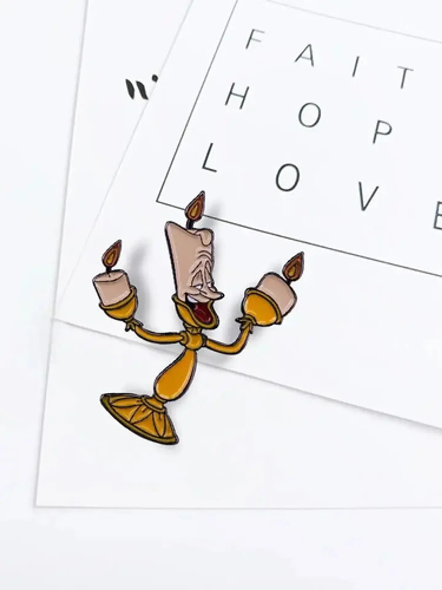 Pins De La Bella Y La Bestia / Disney / Pines Metálicos 13