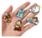 Pins De La Bella Y La Bestia / Disney / Pines Metálicos - Miniatura 21