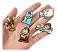 Pins De La Bella Y La Bestia / Disney / Pines Metálicos - Miniatura 24
