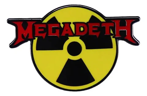 Pins De Megadeth / Musica / Pines Metálicos (broches)
