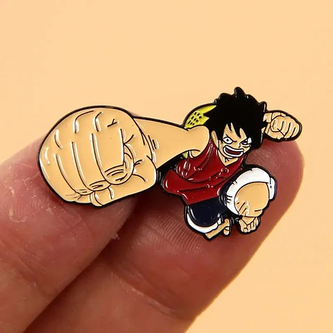Pins De Monkey D. Luffy / One Piece / Pines Metálicos