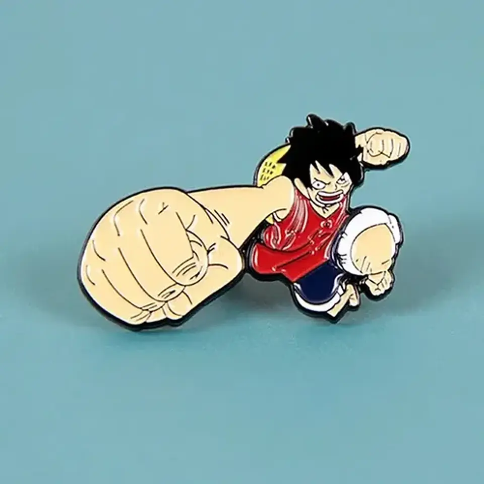 Pins De Monkey D. Luffy / One Piece / Pines Metálicos 6