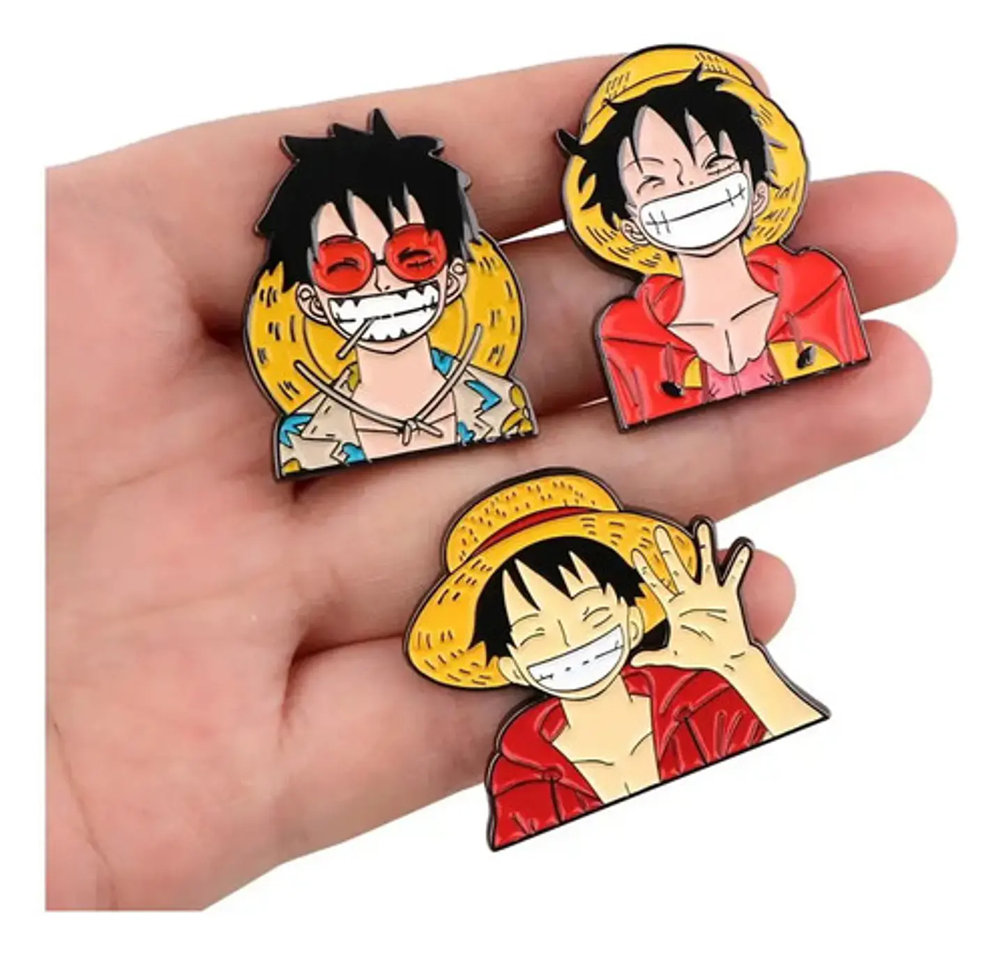 Pins De Monkey D. Luffy / One Piece / Pines Metálicos 16