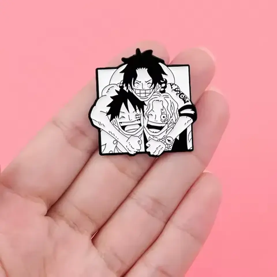 Pins De Monkey D. Luffy / One Piece / Pines Metálicos 26