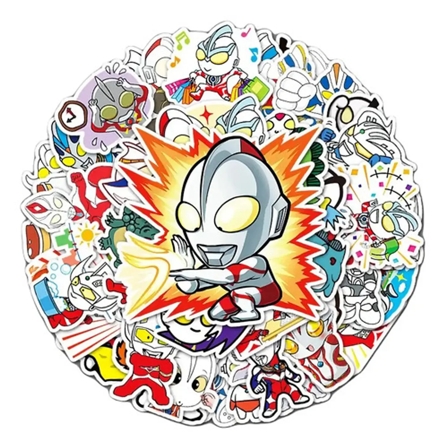 Ultraman - Set De 50 Stickers / Calcomanías / Pegatinas 1