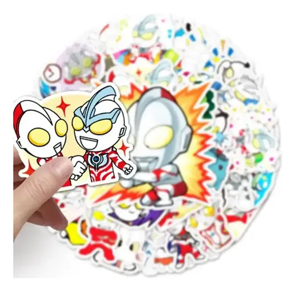 Ultraman - Set De 50 Stickers / Calcomanías / Pegatinas 4
