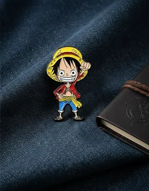 Pins De Monkey D. Luffy / One Piece / Broches Metálicos