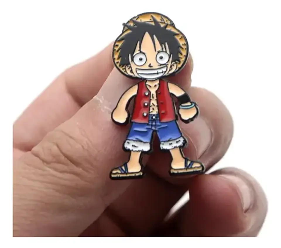 Pins De Monkey D. Luffy / One Piece / Broches Metálicos 7