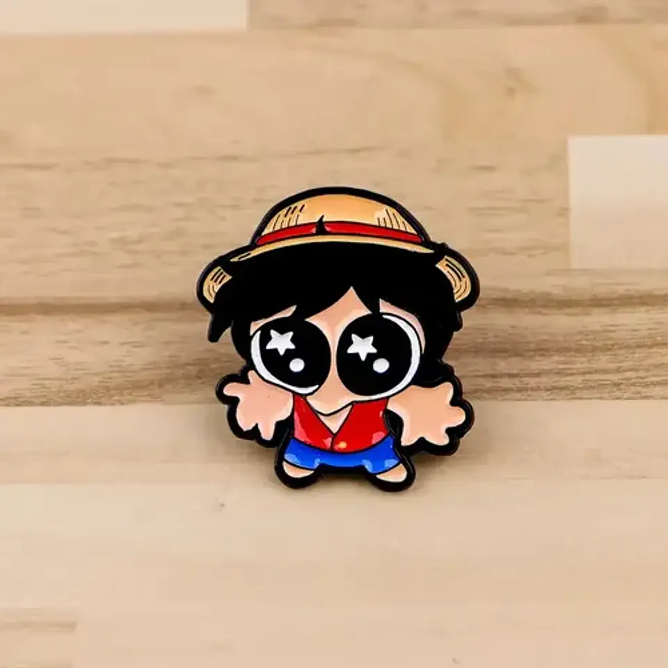 Pins De Monkey D. Luffy / One Piece / Broches Metálicos 24