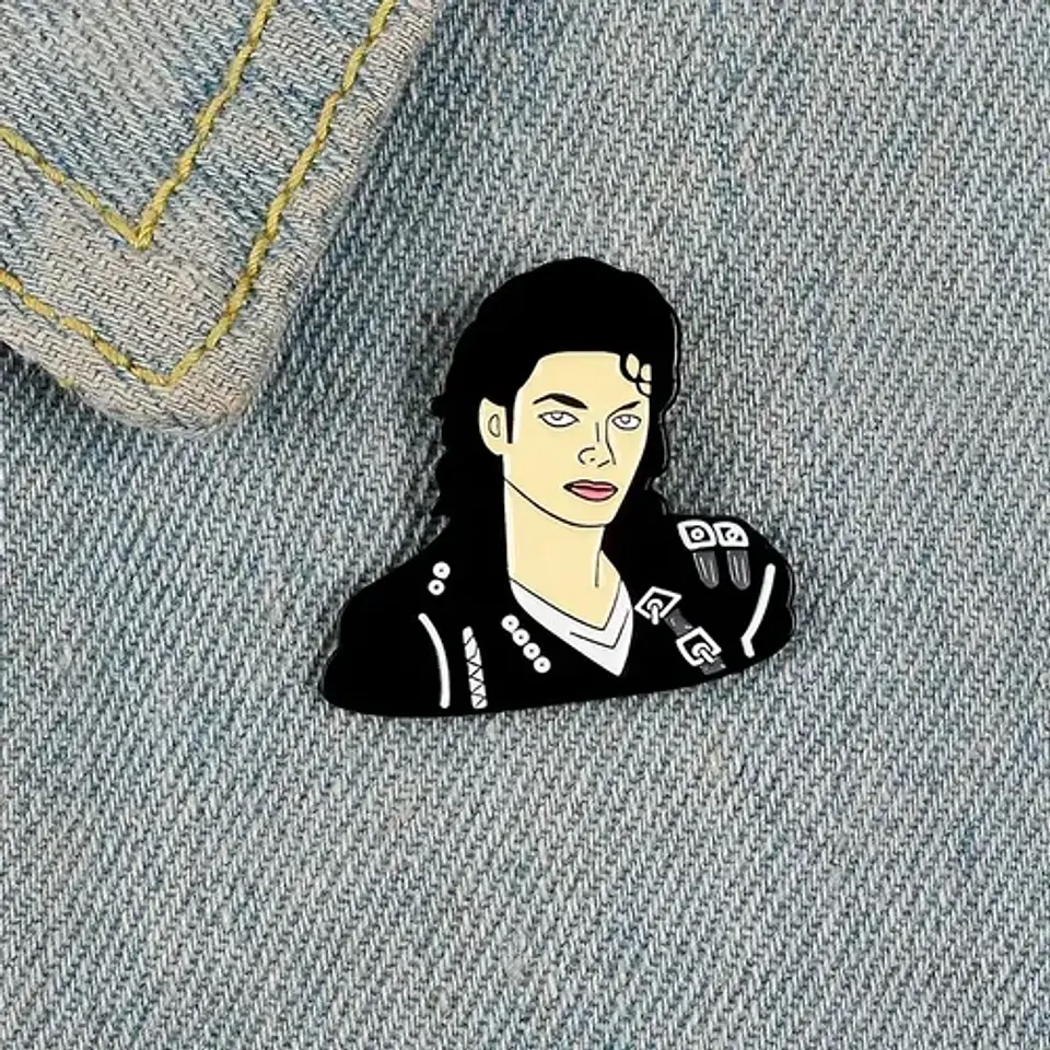 Pins De Michael Jackson / Musica / Pines Metálicos (broches) 7
