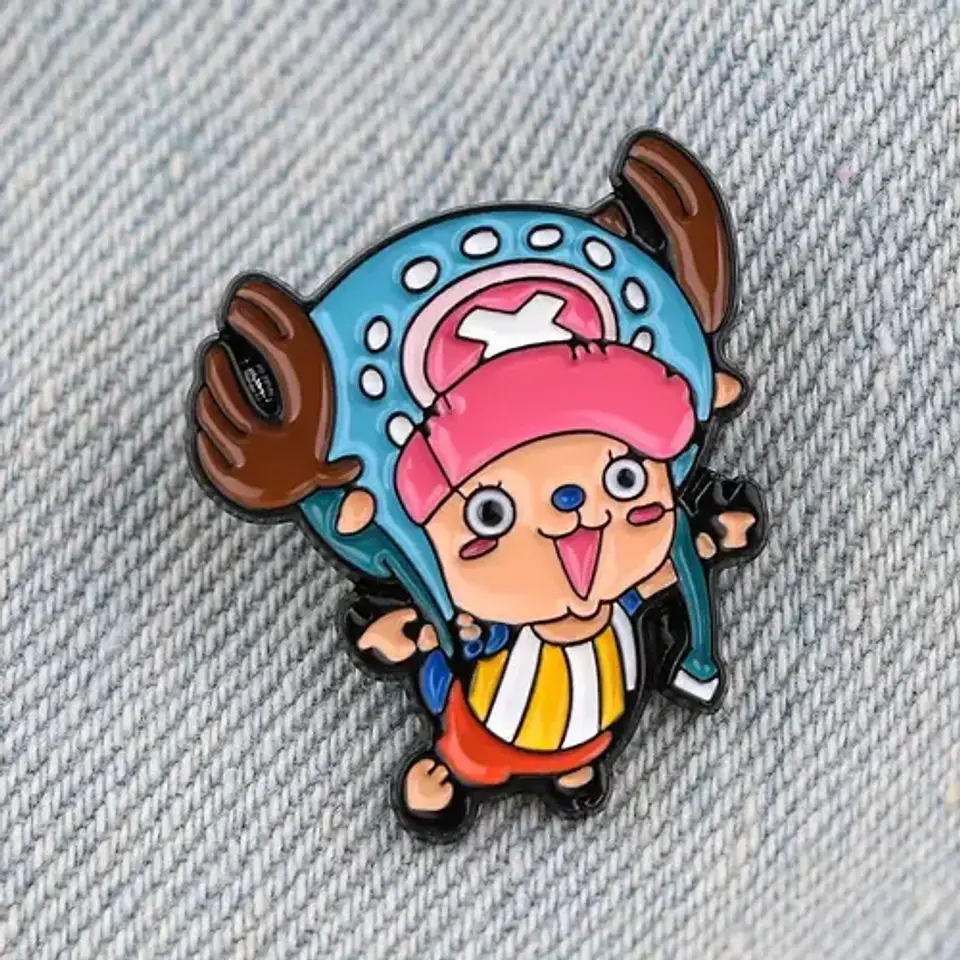 Pins De Tony Tony Chopper / One Piece / Pines Metálicos 5