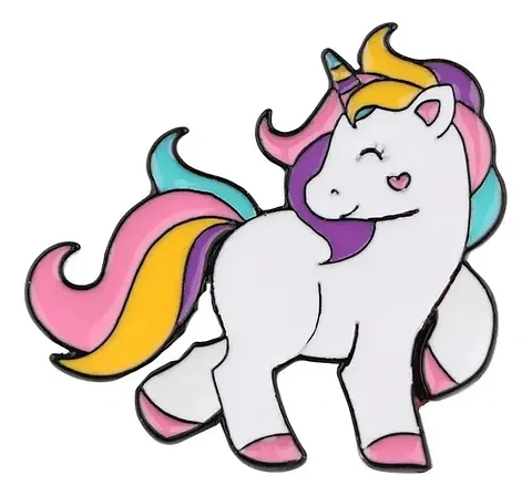 Pins De Unicornios / Unicornios / Broches Metálicos (pines)